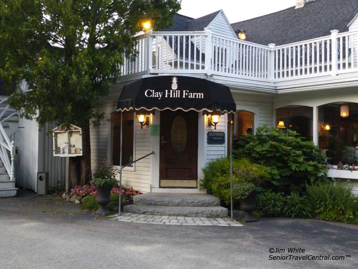 Clay Hill Farm Restaurant Entrance