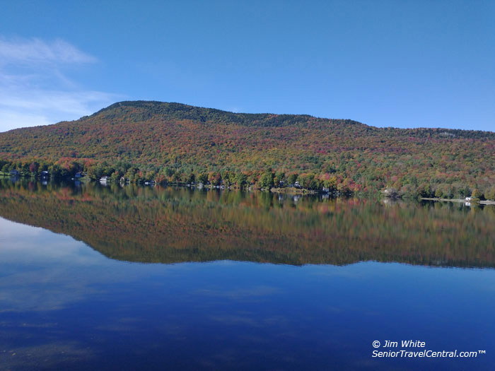 Mount Elmore & Lake Elmore in the Fall