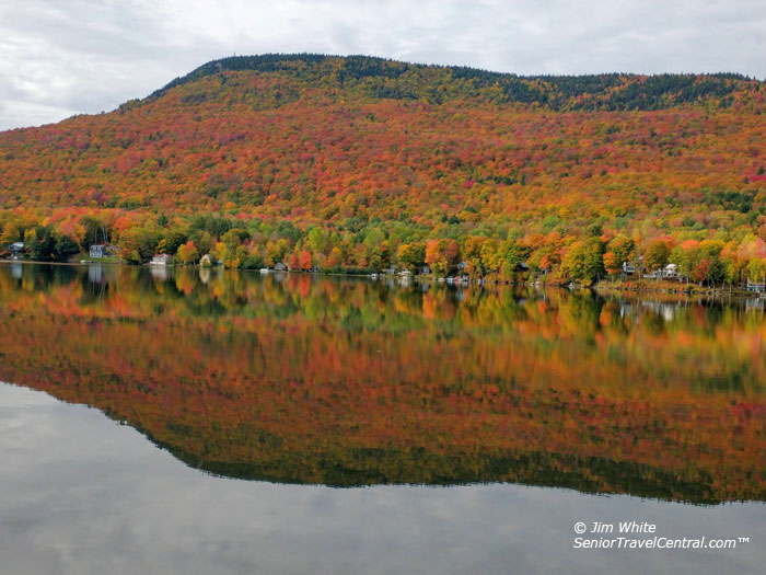 Mount Elmore Vermont in the Fall