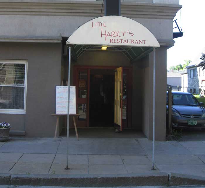 Little Harry's Restaurant in Downtown Rutland