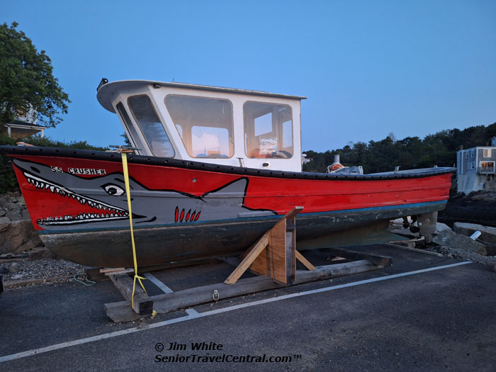 Lobster Boat Parked at Perkins Cove