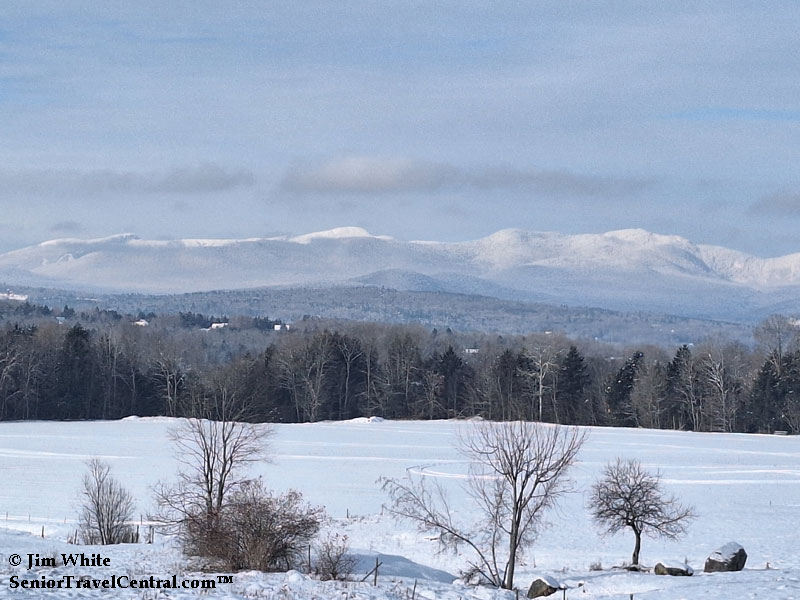 Mt Mansfield Range in Stowe VT