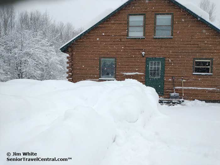 Our House in a February Winter Storm