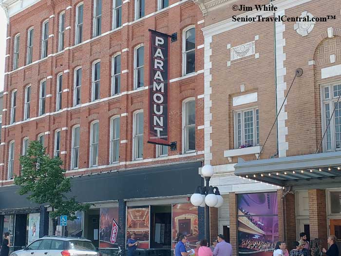 The Paramount Theater Sign in Rutland
