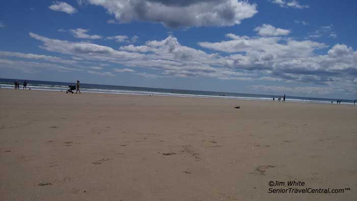 Wells Beach on a Beautiful Sunny Summer Day