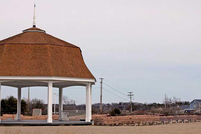 Hope F. Hobbs Memorial Gazebo at Harbor Park in Wells